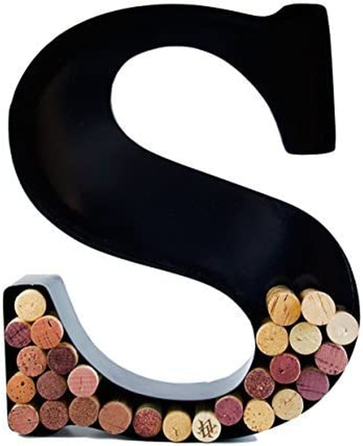 Metal Wine Cork Holder - Letters a to Z | Modern Housewarming Gift, Home Bar Decor, Wine Gift, Bridal Shower Gift, Engagement Gift | Large Wall Art | Home Décor