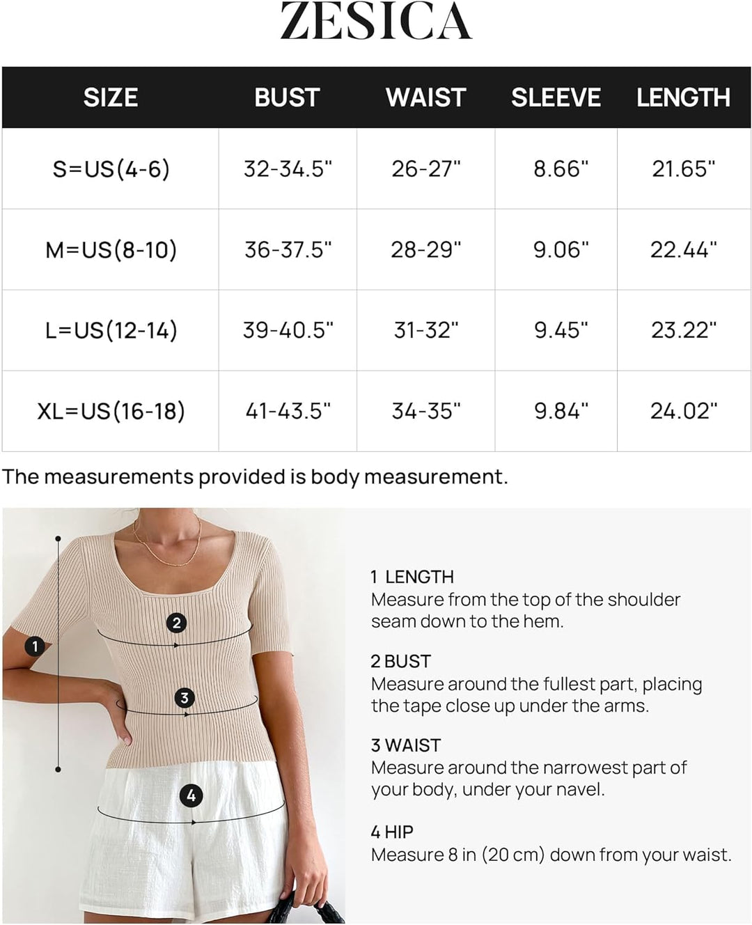 Women'S Short Sleeve Square Neck T Shirts 2024 Summer Slim Fitted Ribbed Knit Basic Casual Tee Tops