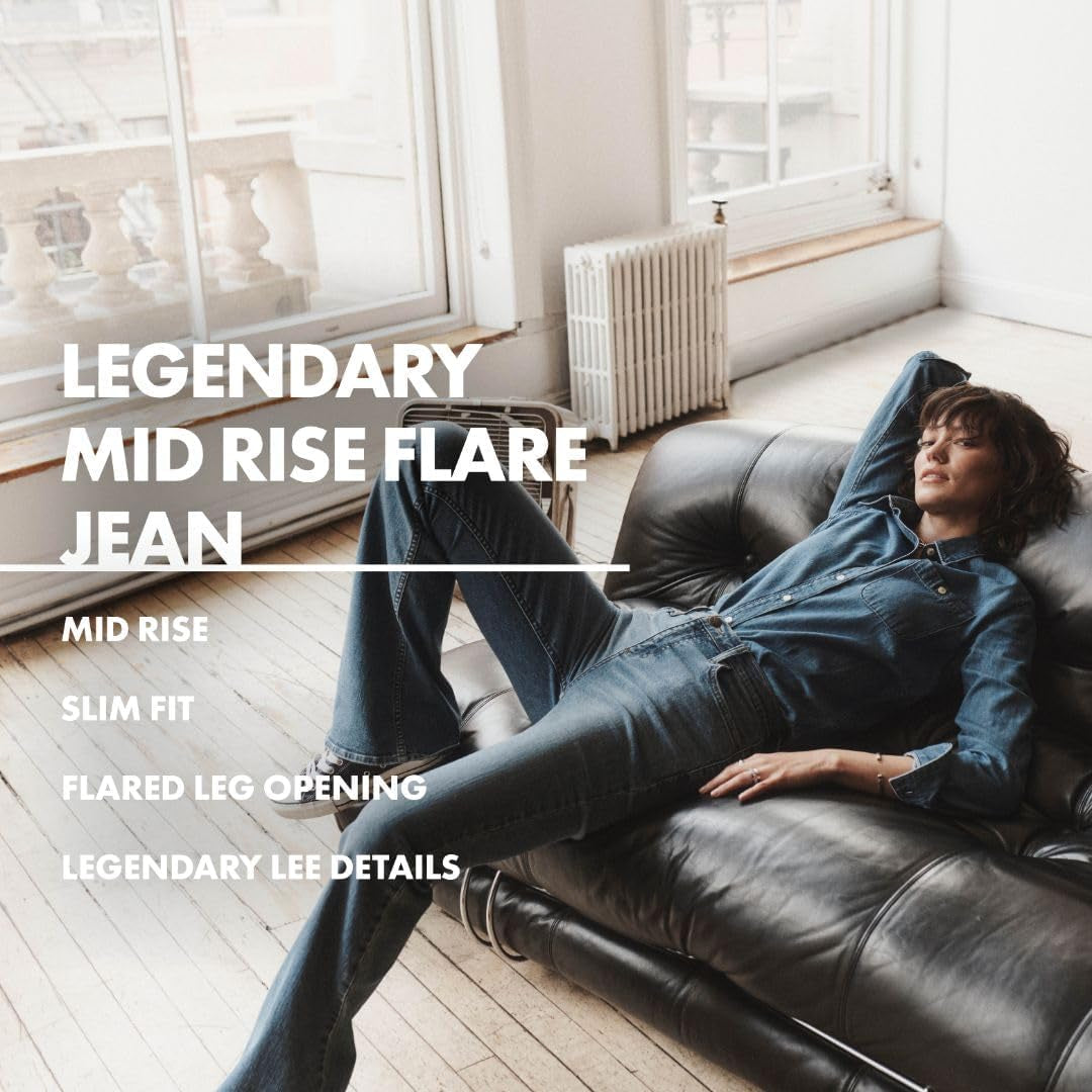 Women'S Legendary Mid Rise Flare Jean