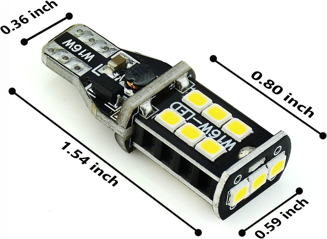 Super Bright Error Free 921 912 3035 Chips White LED Bulbs for Backup Reverse Lights